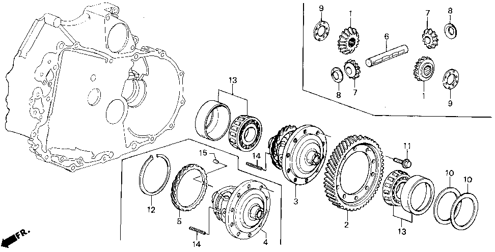 41311-PG4-020 - CASE, DIFFERENTIAL