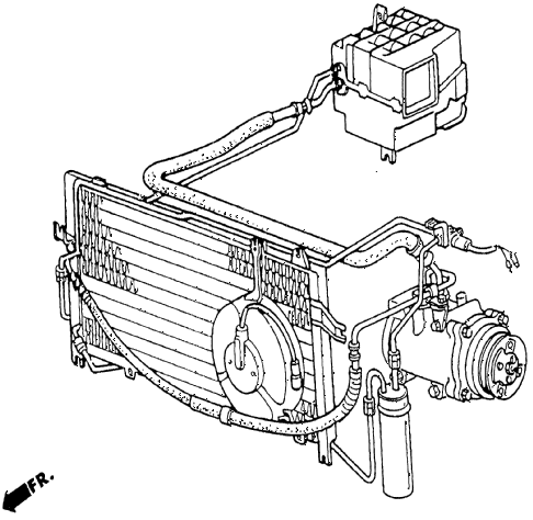 1985 civic 4WD 5 DOOR 5MT AIR CONDITIONER diagram 1985 civic 4WD 5 DOOR 5MT AIR CONDITIONER diagram