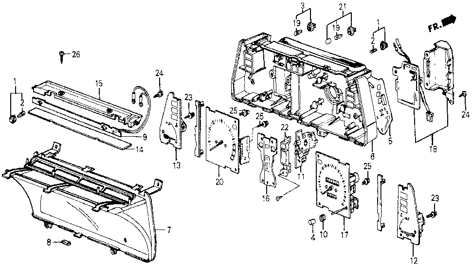 37121-SD9-004 - INDICATOR (4WD)
