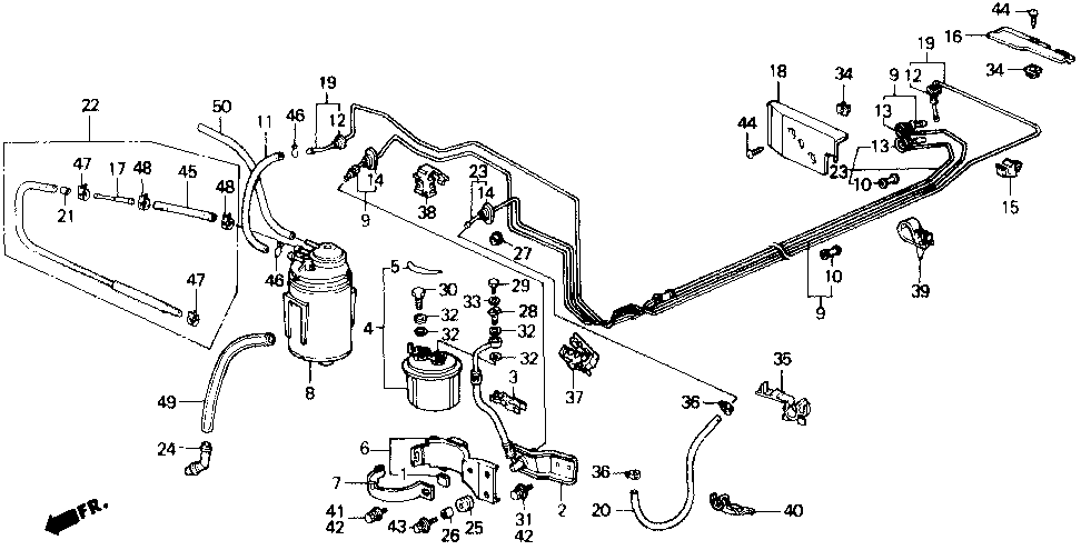 17700-SF1-A33 - PIPE, FUEL FEED