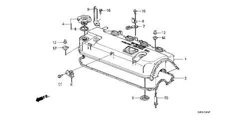 Honda Crx Parts Diagram