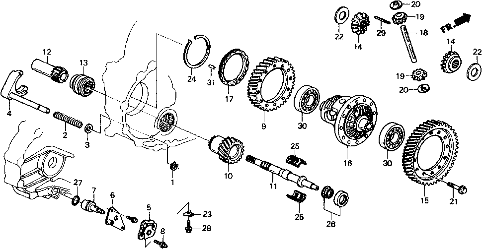 24521-PS5-000 - LEVER, SELECTOR (2-4)