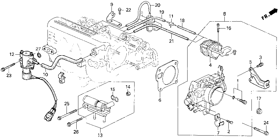 Honda dashpot diaphragm