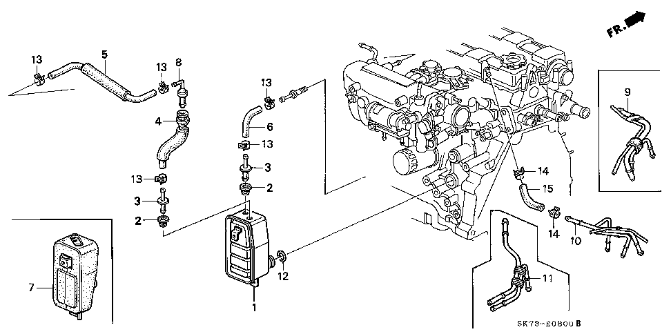 11854-PR3-000 - JOINT, BREATHER CHAMBER