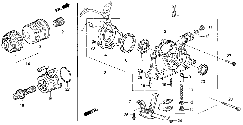 15132-PR3-004 - ROTOR, OIL PUMP (OUTER)