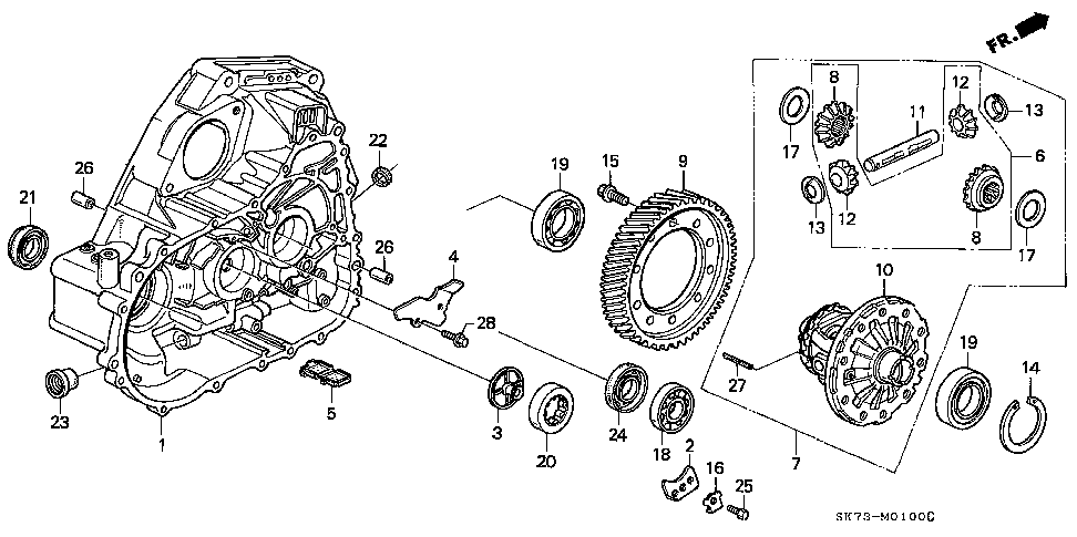 41310-PS1-000 - CASE, DIFFERENTIAL