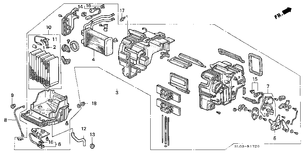 79544-SL0-A00 - CABLE, WATER VALVE CONTROL