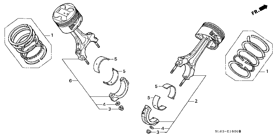 13206-PR7-J00 - WASHER, CONNECTING ROD