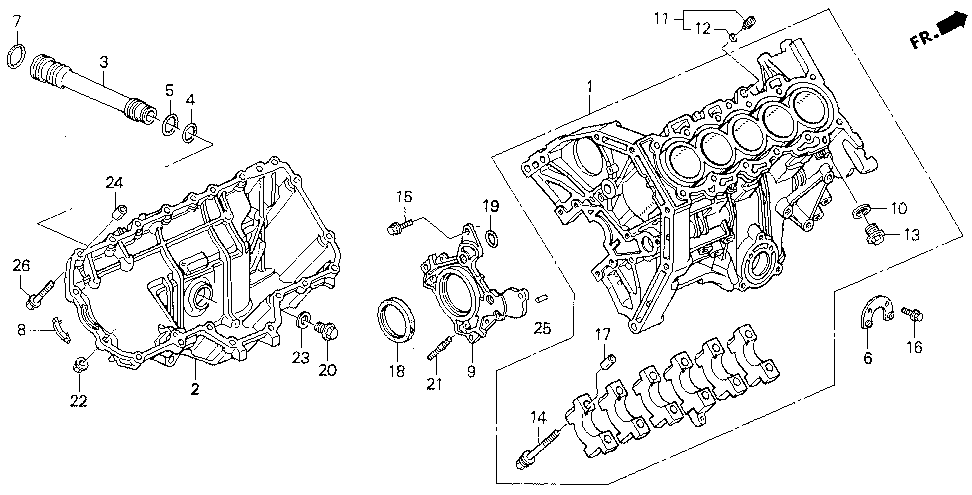 11234-PV0-003 - O-RING, DIFFERENTIAL CARRIER