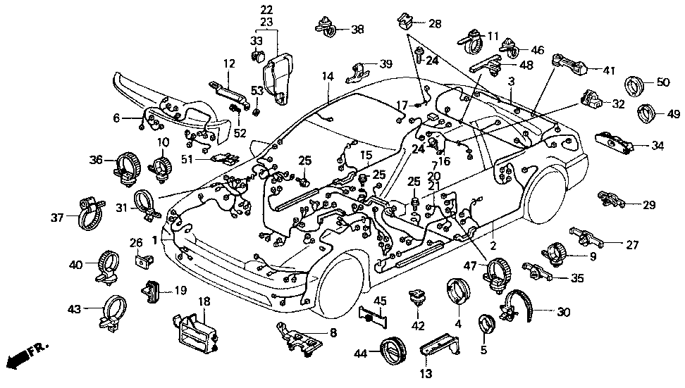 32156-SM2-A00 - WIRE, SUNROOF