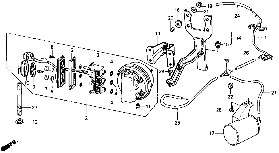 36613-PT3-A00 - STAY, ACTUATOR