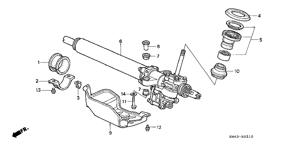 53692-SM4-A01 - SPLASH GUARD