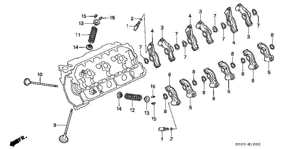 14647-PY3-000 - WASHER, IN. WAVE