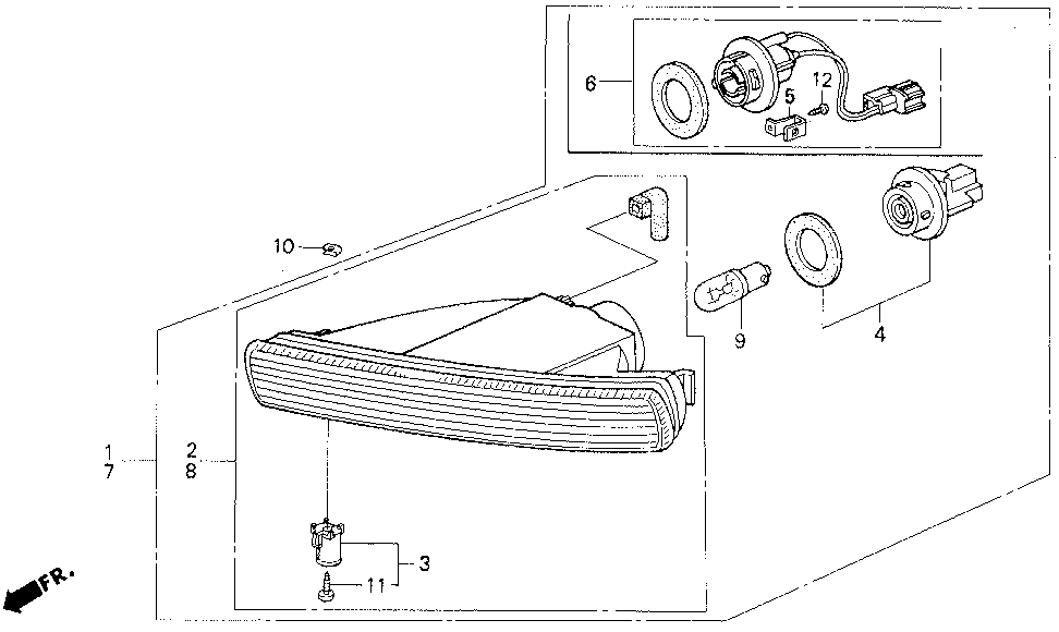 90333-SP1-A01 - SCREW, TAPPING (4X20)