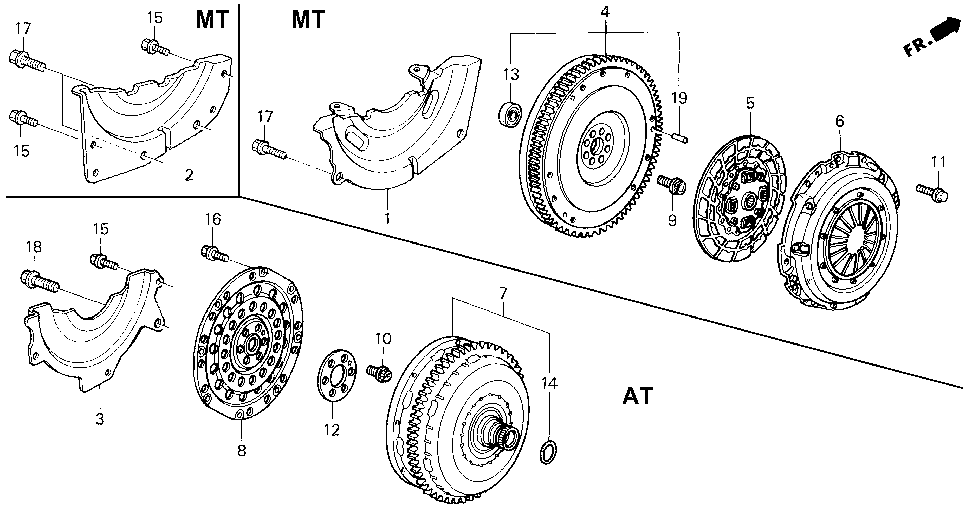 22200-P2T-015 - DISK, FRICTION