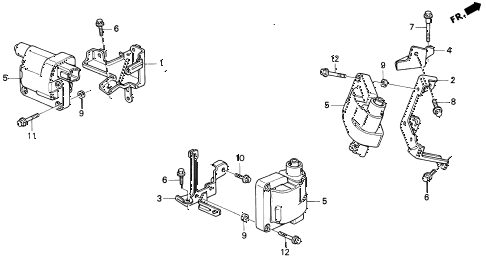1992 prelude S 2 DOOR 5MT IGNITION COIL diagram 1992 prelude S 2 DOOR 5MT IGNITION COIL diagram