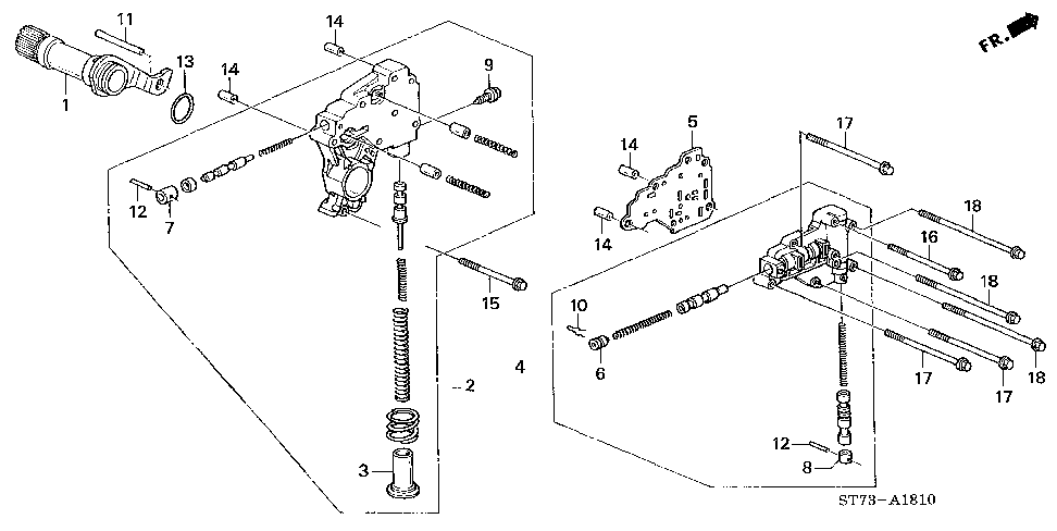 27612-P4R-000 - PLATE, LOCK-UP SEPARATING
