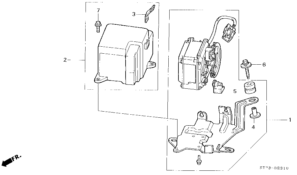 36622-PR3-000 - STAY, CONNECTOR