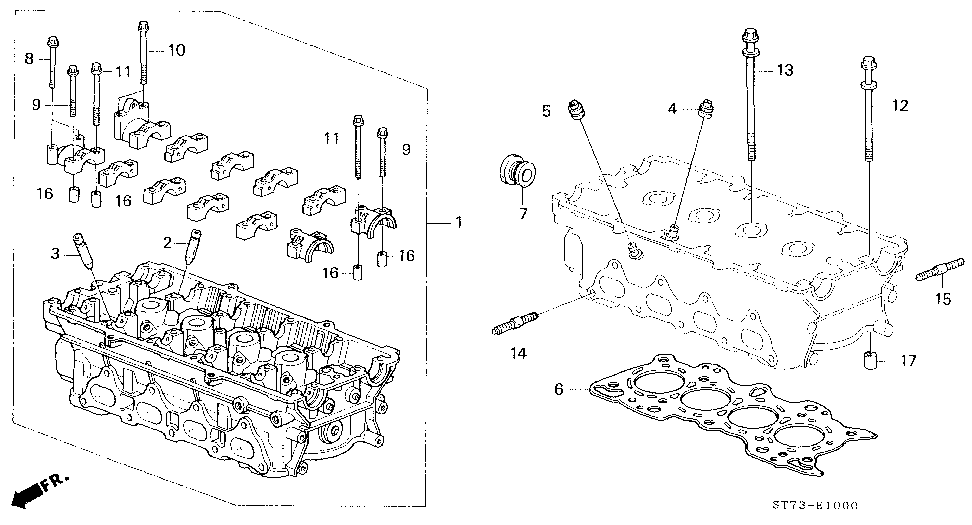 12251-P75-004 - GASKET, CYLINDER HEAD (NIPPON LEAKLESS)