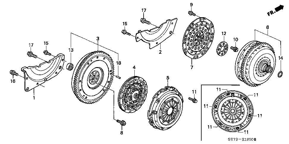 22200-P72-005 - DISK, FRICTION