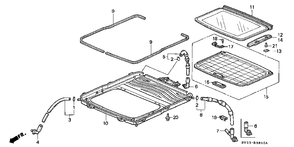 70620-SV2-J01 - COVER, R. STAY