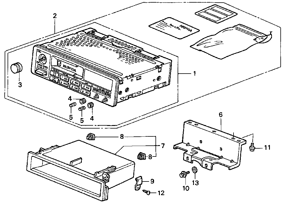 Panasonic Radio Parts and Accessories 