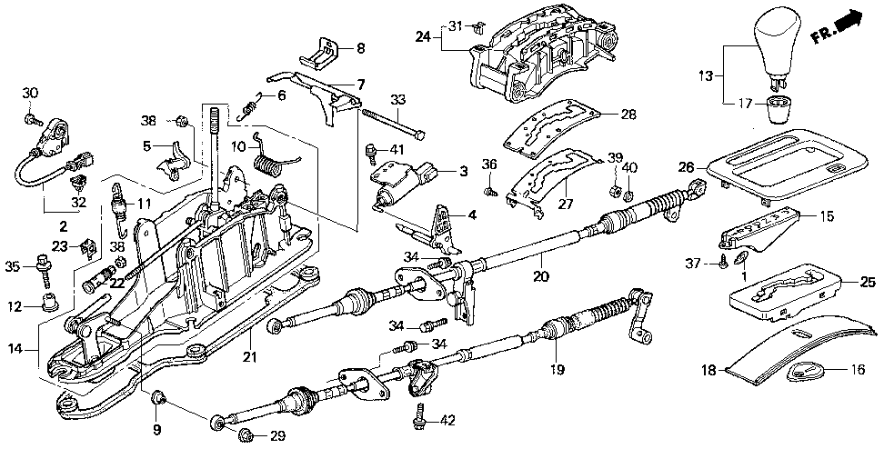 54114-SW5-980 - COLLAR, CONTROL WIRE END