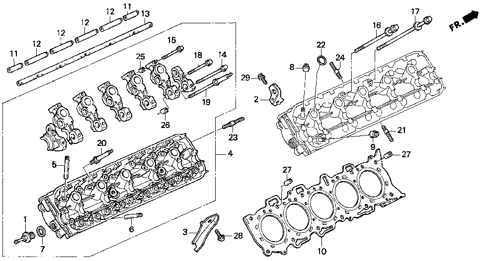 12251-PV4-004 - GASKET, CYLINDER HEAD