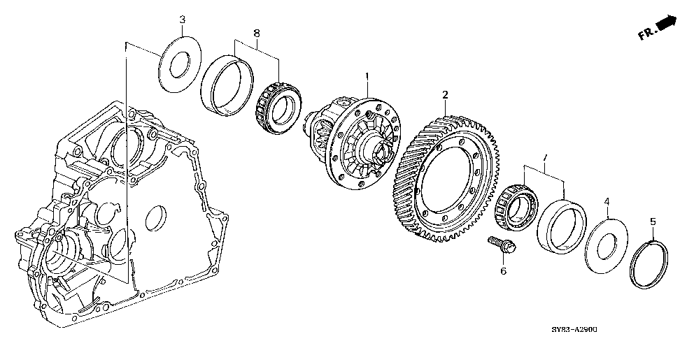 41100-PCJ-900 - DIFFERENTIAL