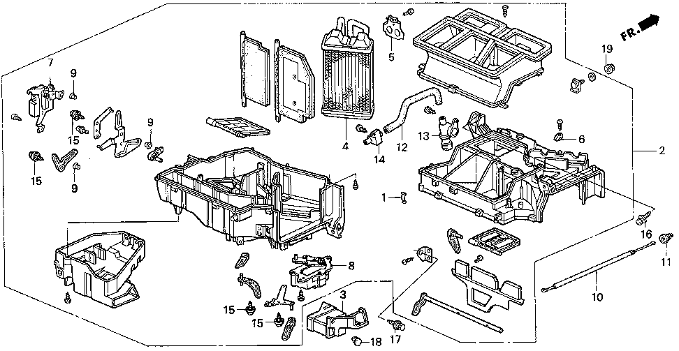 79544-SV7-A01 - CABLE, WATER VALVE CONTROL