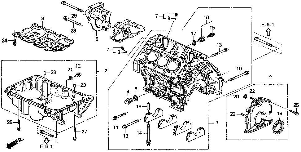 11910-P8A-A00 - BRACKET, ENGINE MOUNTING