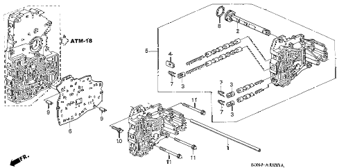 2003 Honda Odyssey Parts Diagram