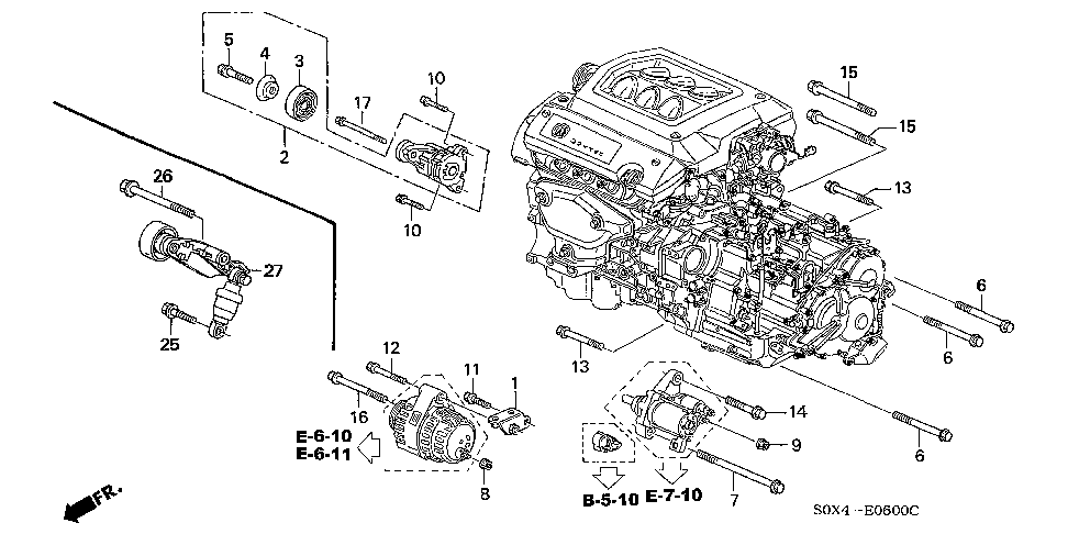 31170-P8F-A02 - TENSIONER, AUTO