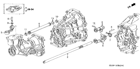2003 s2000 S2000 2 DOOR 6MT MT SHIFT ARM diagram 2003 s2000 S2000 2 DOOR 6MT MT SHIFT ARM diagram