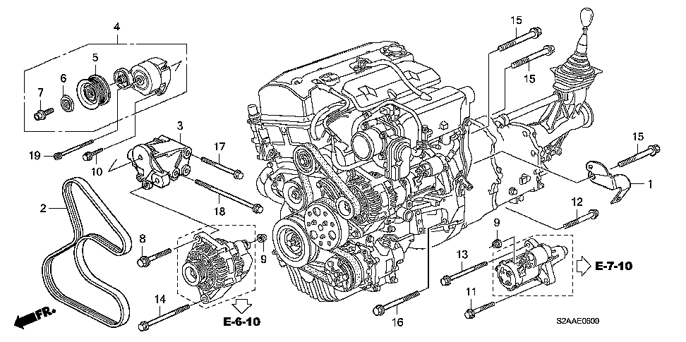 31110-PCX-505 | BELT, ALTERNATOR (BANDO) - Bernardi Parts Honda