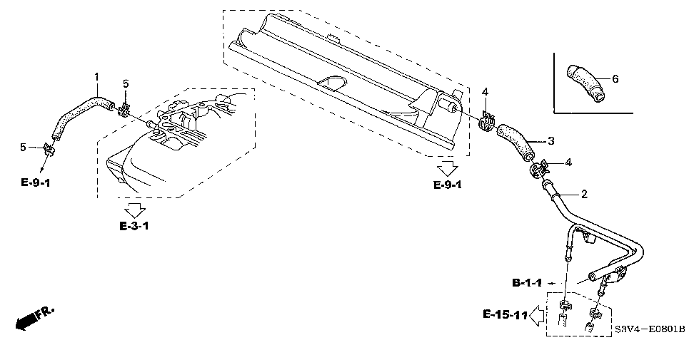 11856-RDJ-A00 - TUBE, PCV