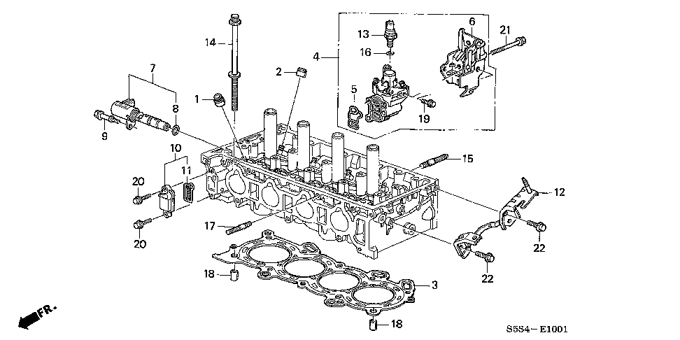 17261-PNA-000 - STAY A, AIR CLEANER