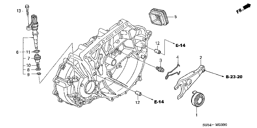 22810-PPT-003 - BEARING, CLUTCH RELEASE