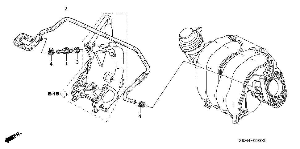 17130-PND-A01 - VALVE ASSY., PCV