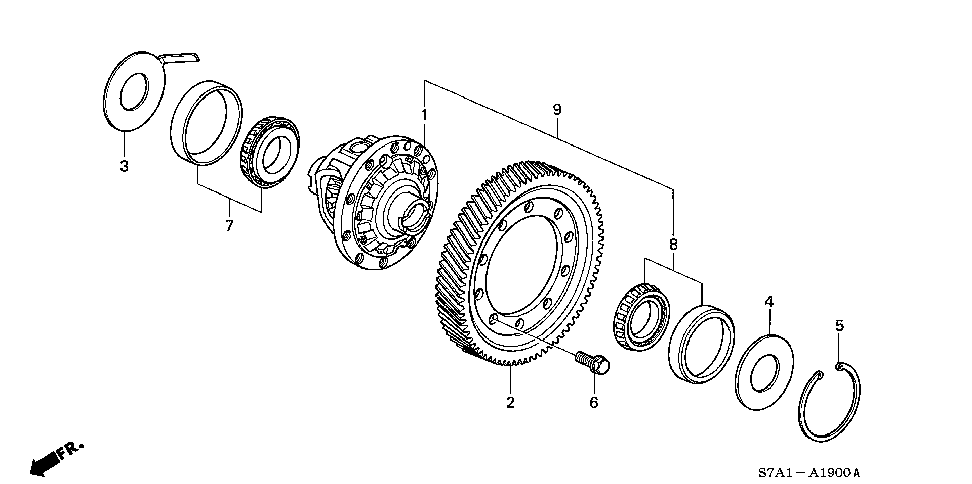 41100-PPV-901 - DIFFERENTIAL