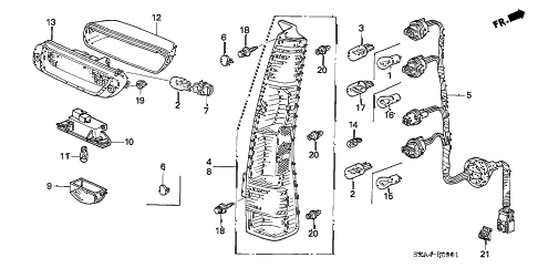 33 2005 Honda Crv Parts Diagram - Wiring Diagram List