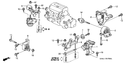 2003 Honda Crv Engine Diagram
