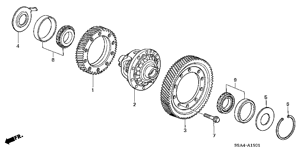 41100-R5L-305 - DIFFERENTIAL
