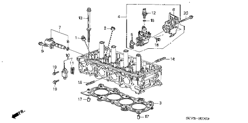 2003 Honda Element Parts Diagram - Honda Cars Review Release Raiacars.com