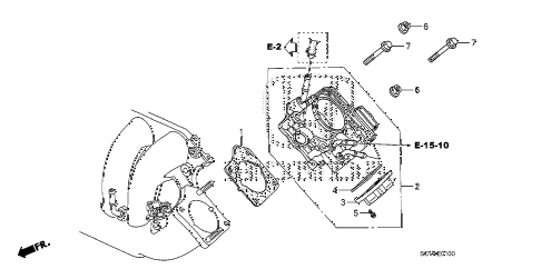 Honda Element Body Parts Diagram : 04 Honda Element Starter Replacement