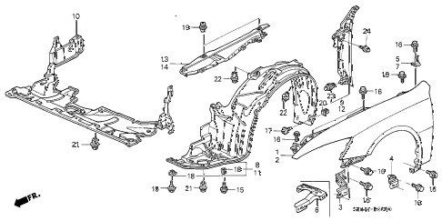 2004 Honda Accord Parts Diagram - Wiring Diagram