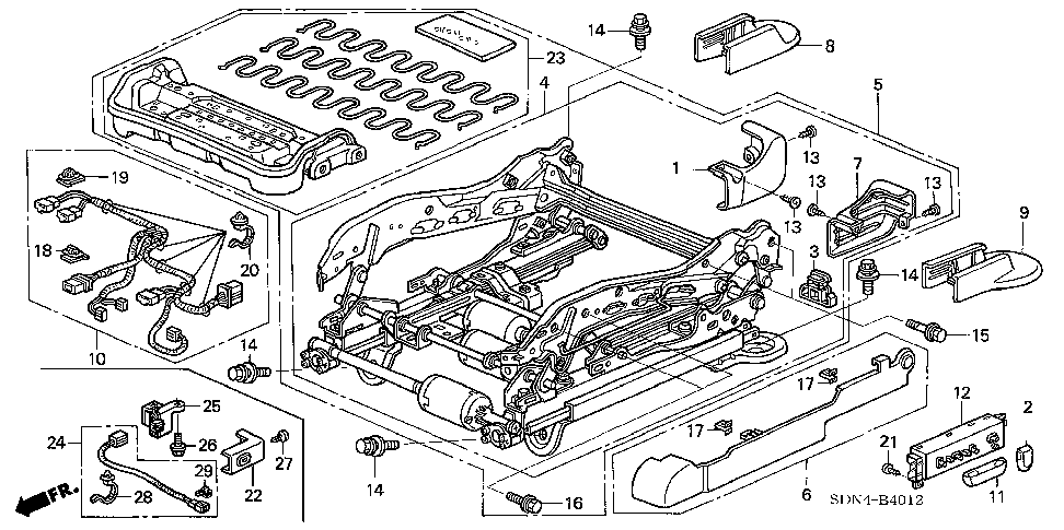 2004 Honda Accord Parts Diagram - Diagram For You