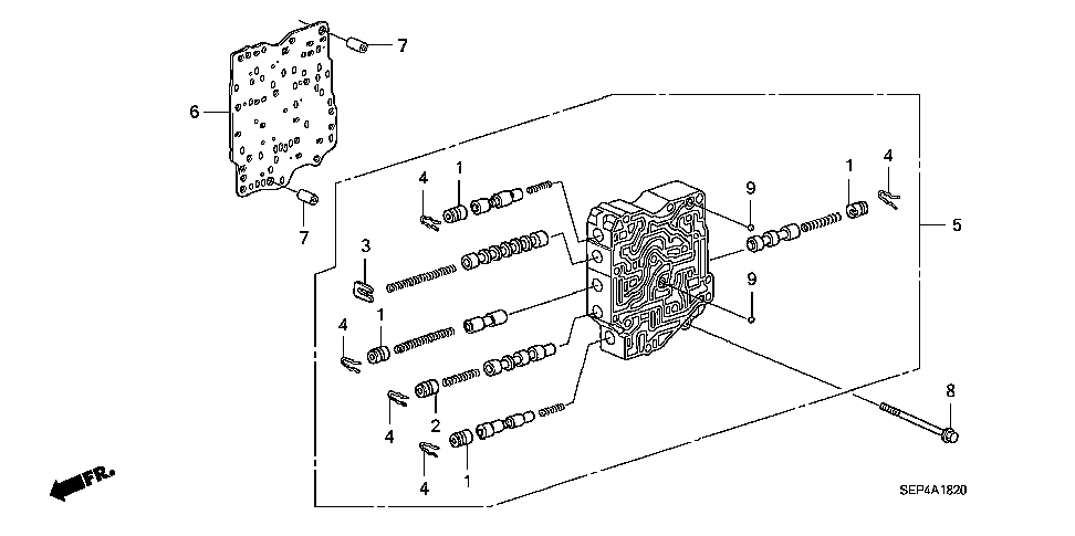 27712-RJB-000 - PLATE, SECONDARY SEPARATING
