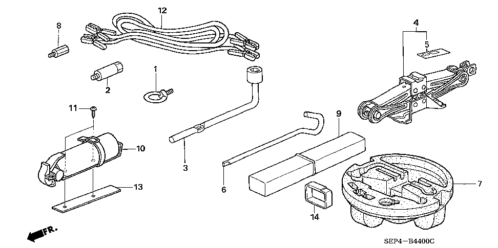 74717-S2A-000 - EXTENSION, TOWING HOOK