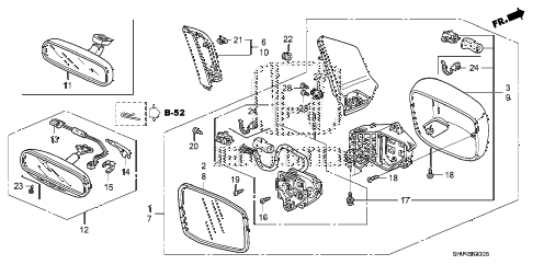 32 Honda Odyssey Side Mirror Assembly Diagram - Wiring Diagram Database